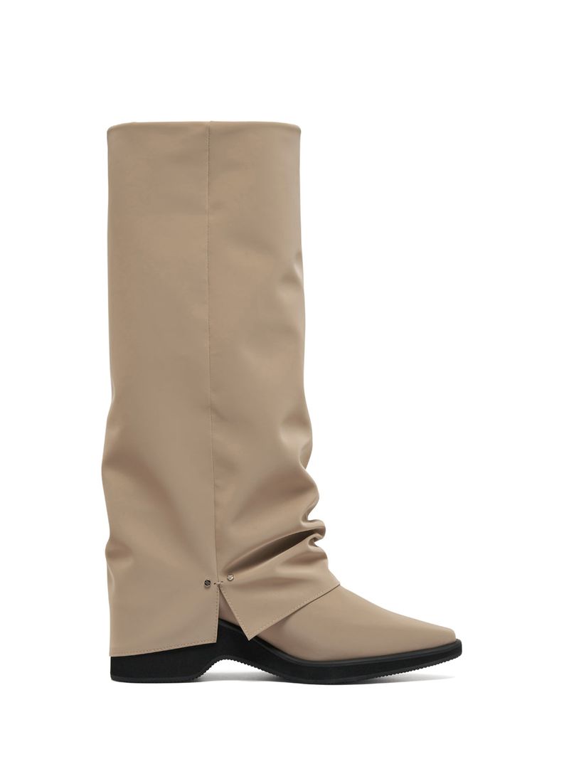 Hill Leg Warmer Long Boots beige