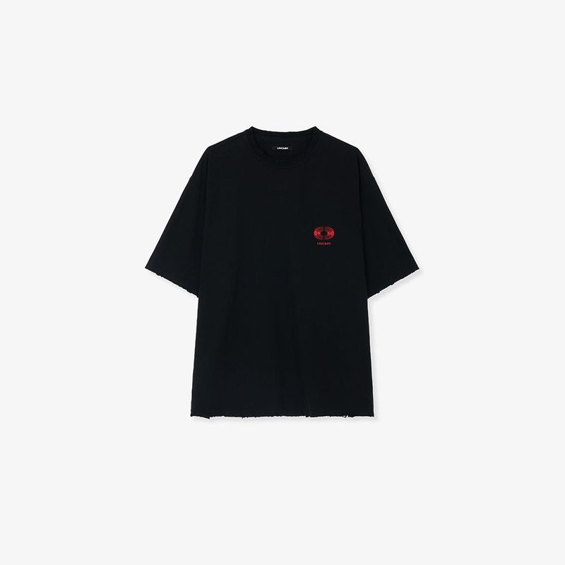 UNCMN（アンカモン）の「ロゴ刺繍Tシャツ（トップス）」