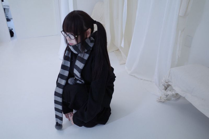 pom pom dangara muffler (3color)