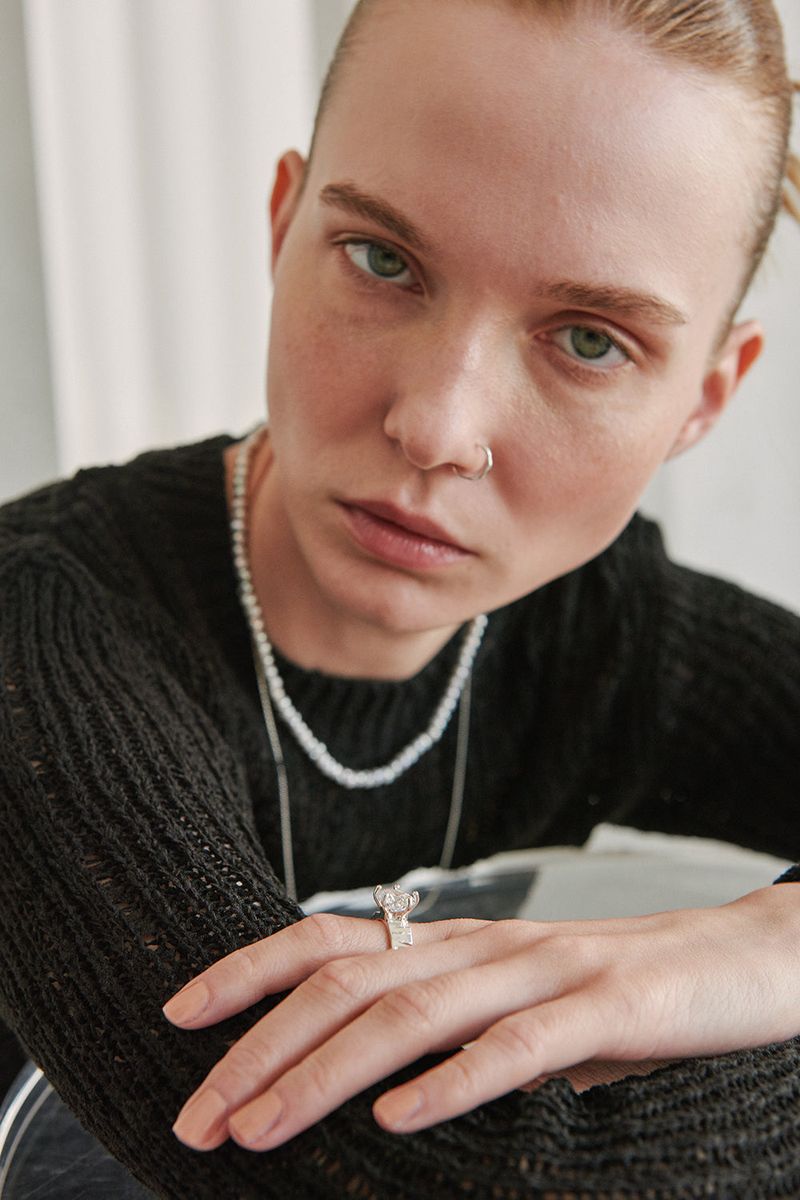 Crystal Cocktail Ring