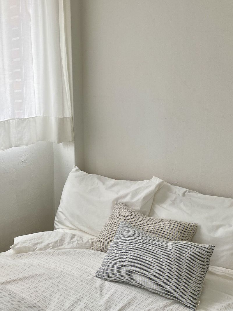 CREAM MINI CUSHION COVER (1PCS)
