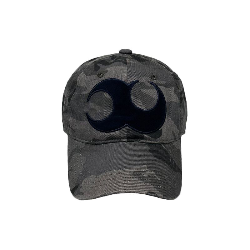 YEEU（イユ）の「BASIC LOGO WASHED BALL CAP (CAMO CHARCOAL)（Hats）」