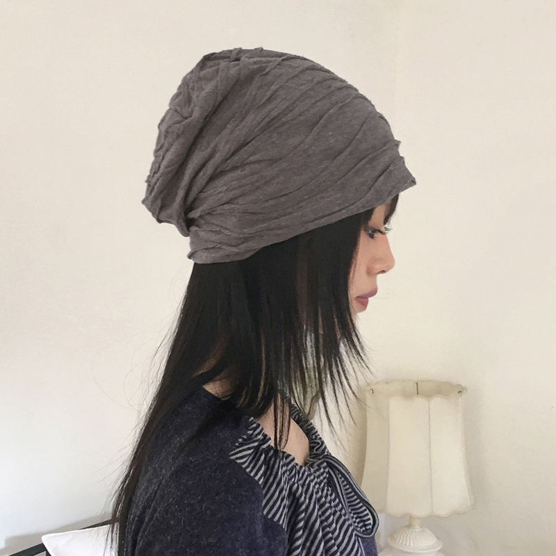 Kaiko pleats Turban long beanie