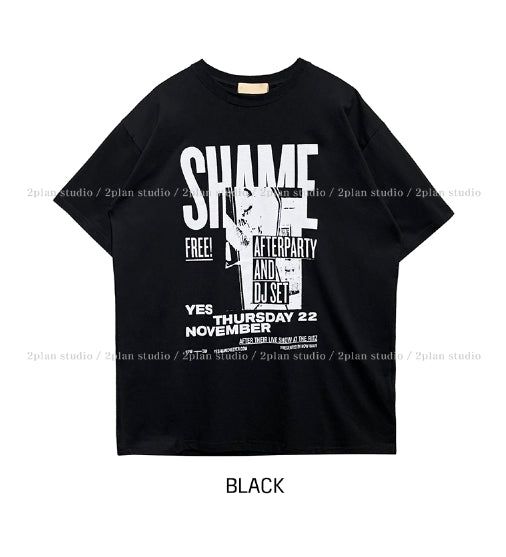 After Printing Loose Fit Short Sleeve