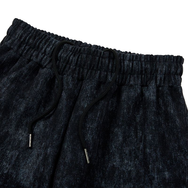 グランピックセミブーツカット/Graphic Semi-Bootcut Pants [NAVY]