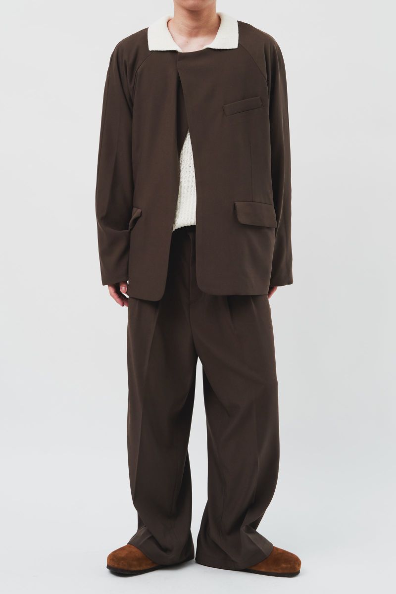 Oriental Rope Wide Trousers (2color)