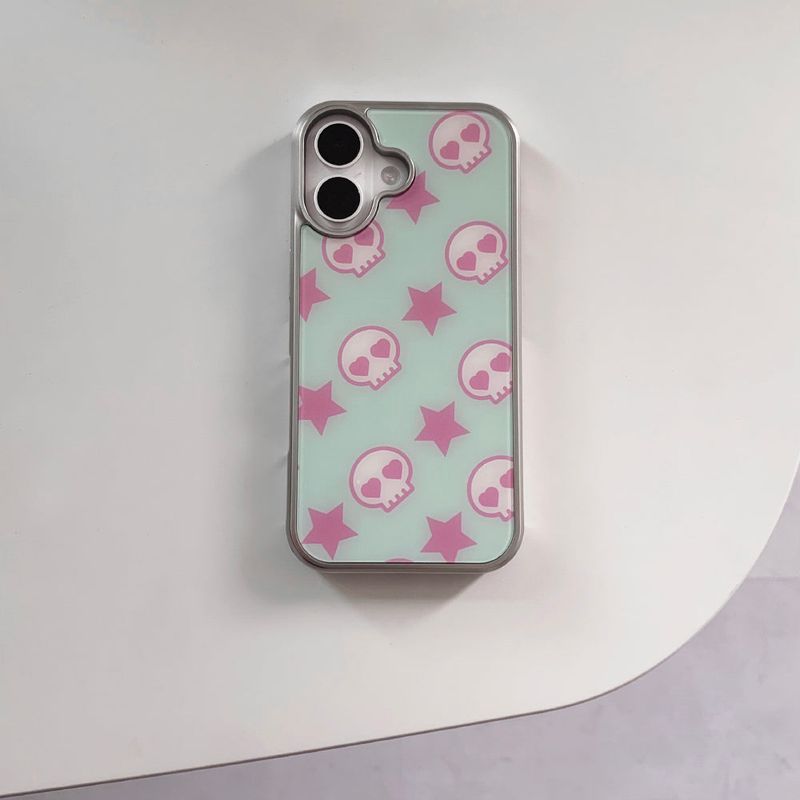 [MADE]heart skull pop case