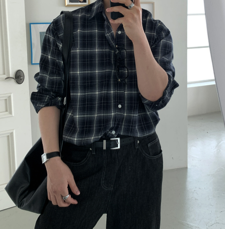 Semi Wide Stitch Raw Fabric Denim Pants