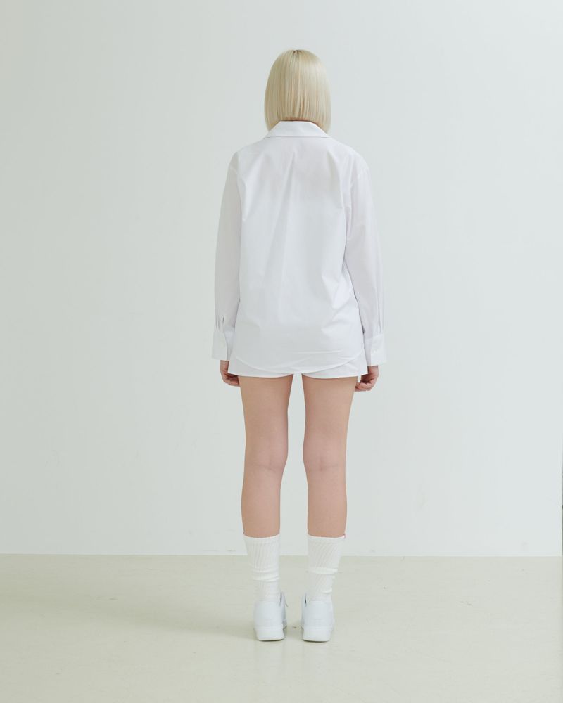 Ontheshell Logo Shirt - Pure White