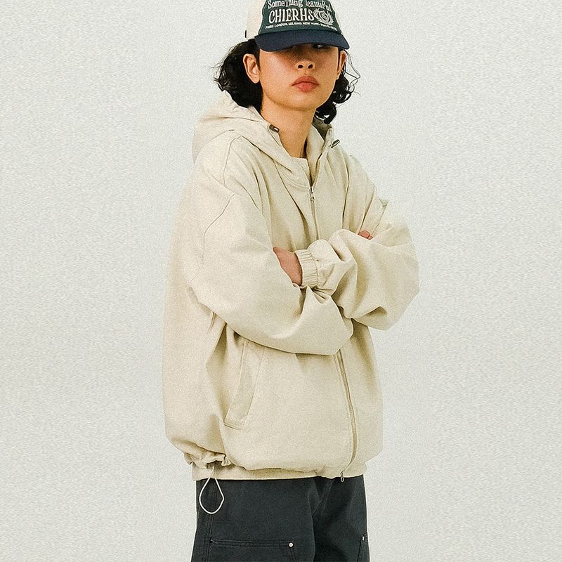 SEMIKAJI（セミカジ）の「EE Stone Vintage Work Hoody Zip-up（Jackets/Outerwear）」