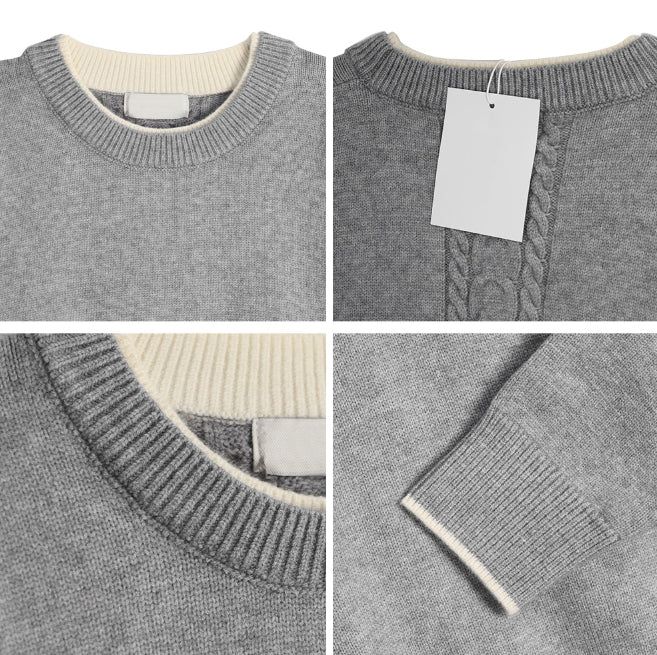 Fels Layered Crewneck Knit