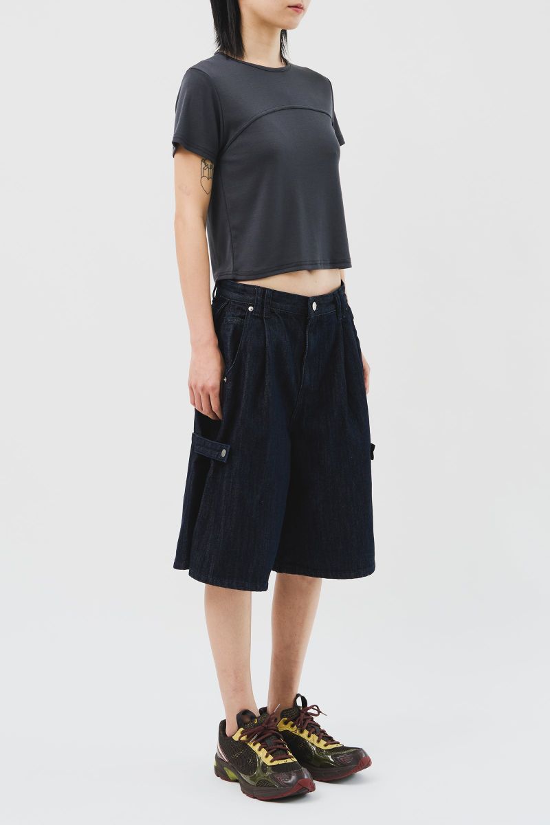Date Non Fade Bermuda Denim (2color)