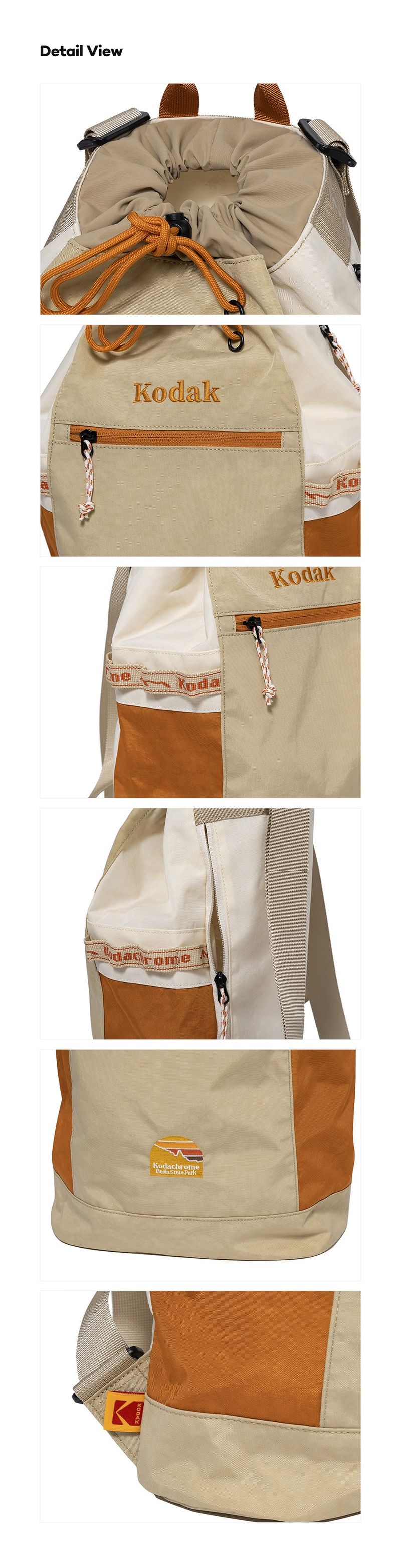 KODACHROME BUCKET BACKPACK【ORANGE】