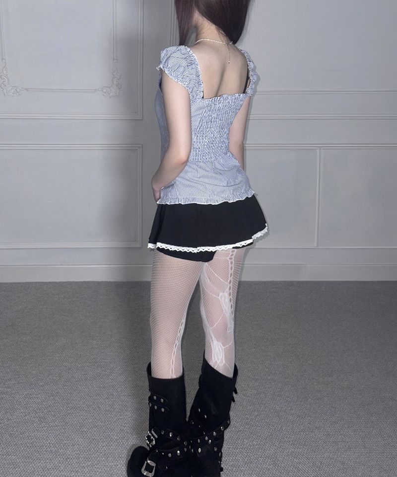 Aeka Frill Blouse
