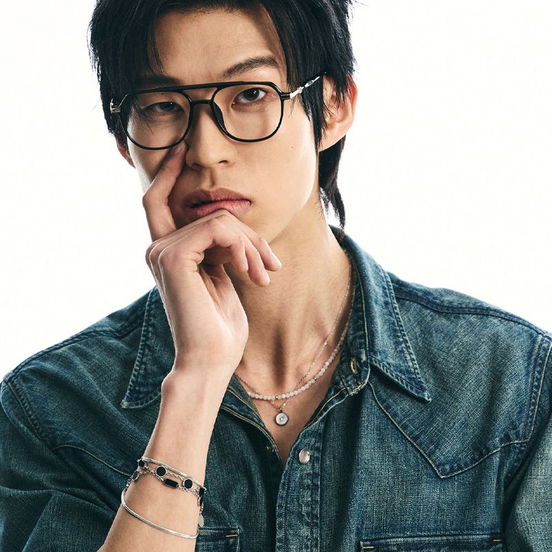 S SY（エスエスワイ）の「[SET] hyde moon stone & silver disk necklace（Accessories）」