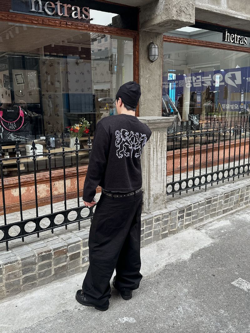 HOLY IN CODE（ホーリーインコード）の「No.1686 twin emblem KNIT T（Tops）」