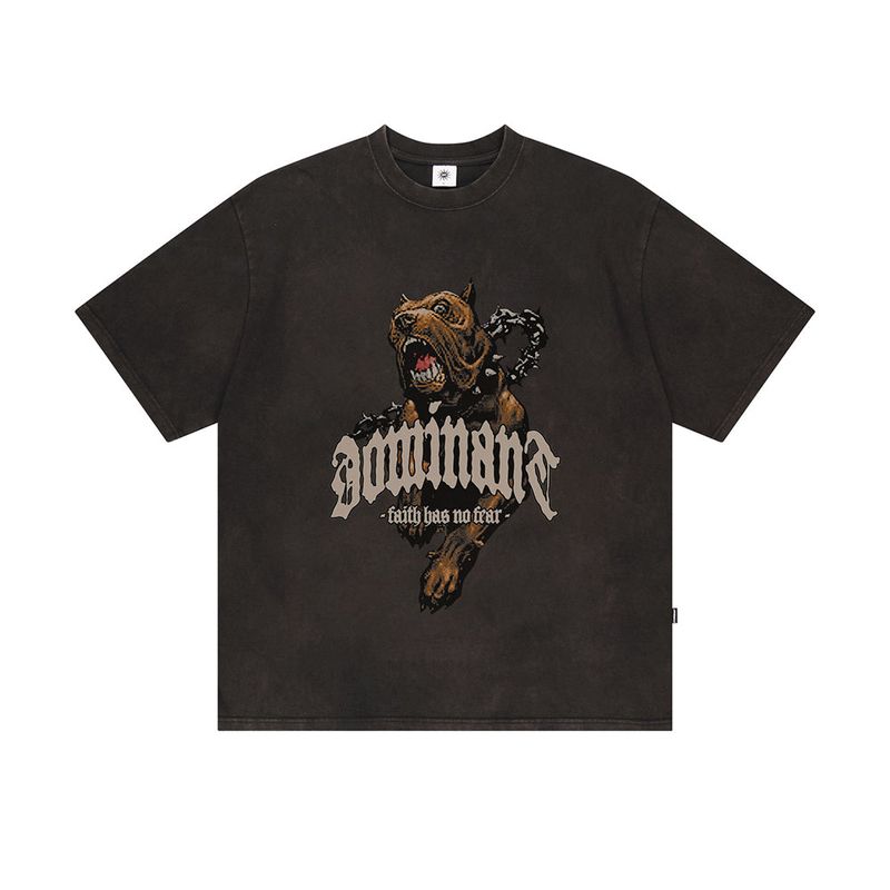 ビンテージウォッシングブルドッグT