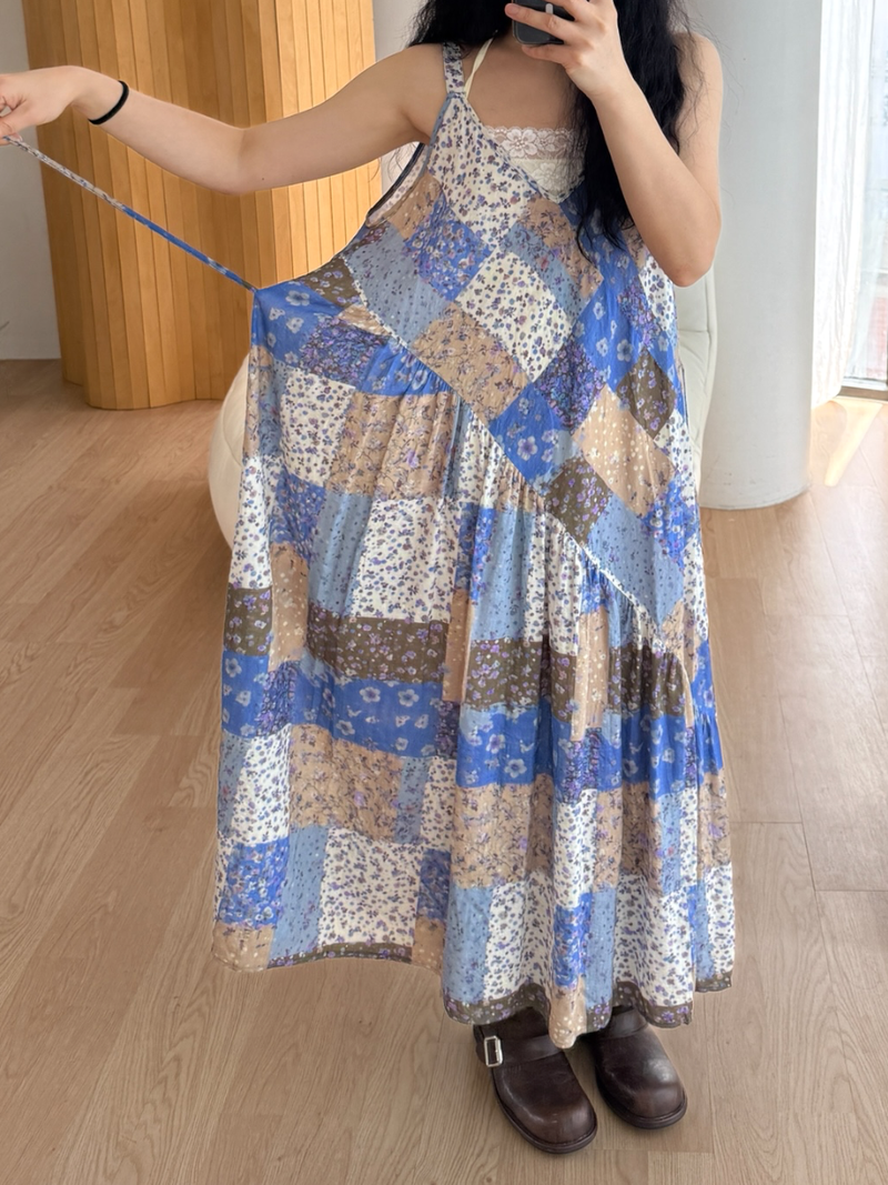 summer vacation long dress 