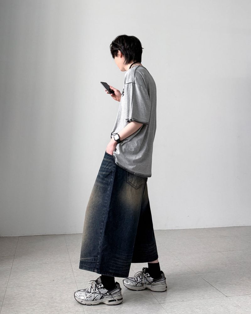 Rifle Dart Bermuda Denim