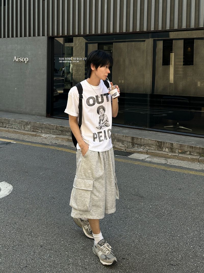 Needle Big Cargo Bermuda Shorts