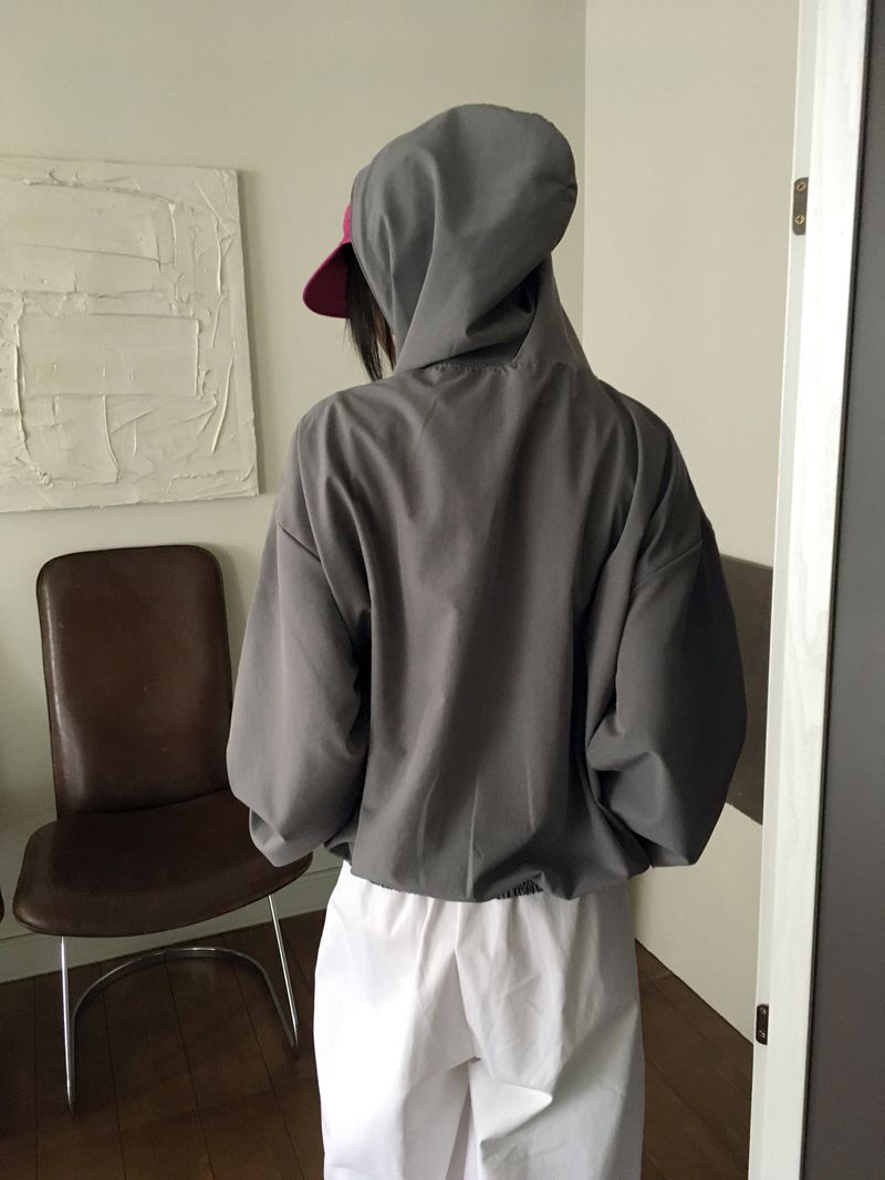 Beaton Goffcore String Boxy Windbreaker