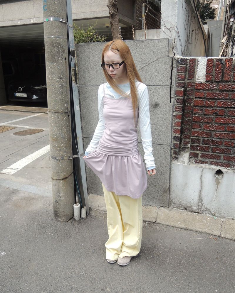 KANI SHIRRING CAMI DRESS