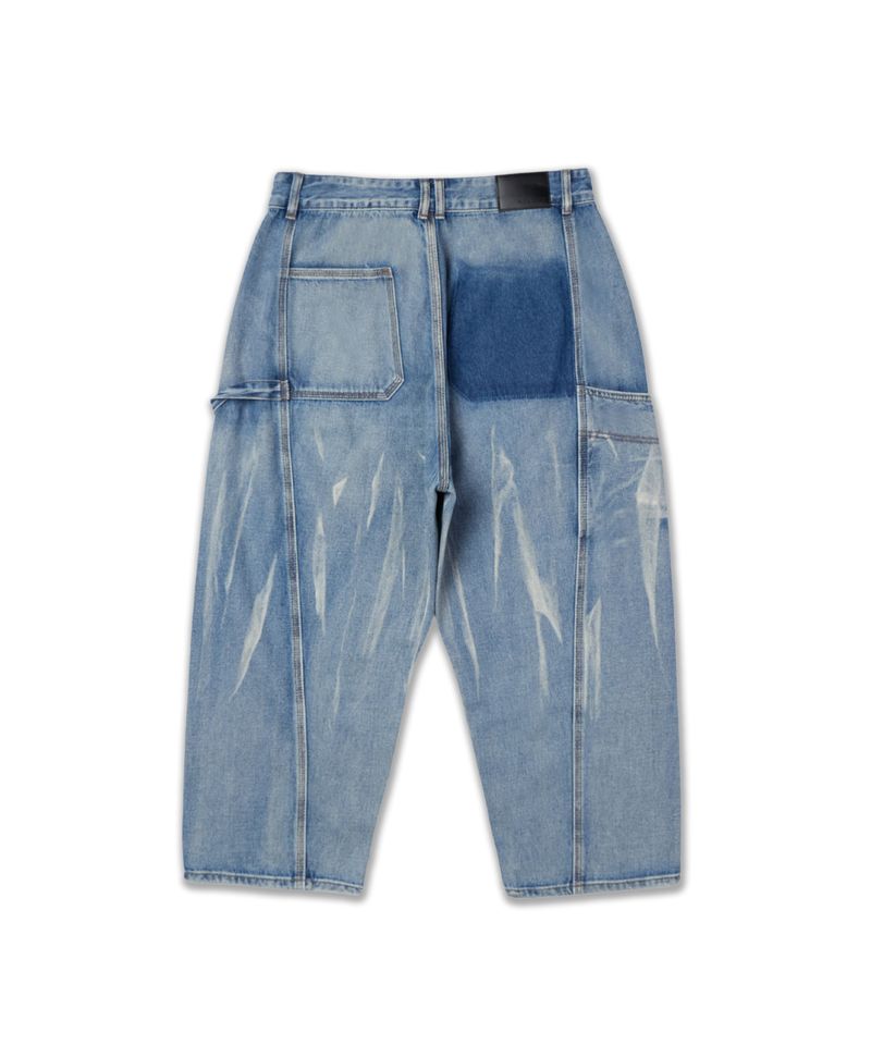 Distressed Washed Jeans