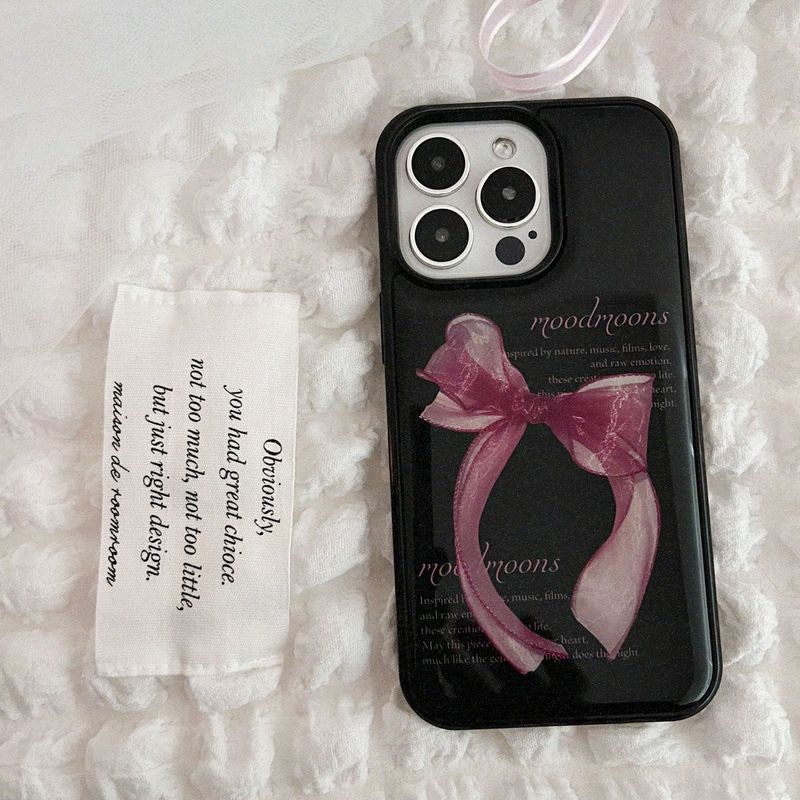 [MADE]Pink Ribbon epoxy case