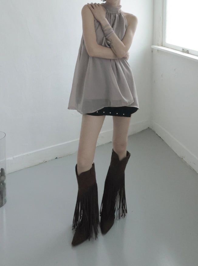 Loire Scarf Chiffon Blouse