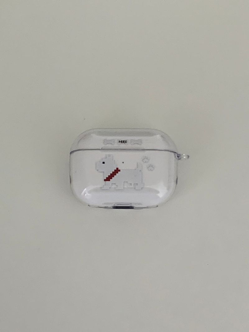 shop.nuee（ショップニュイ）の「マイパピー(white)AirPodsケース（スマホグッズ/小物）」