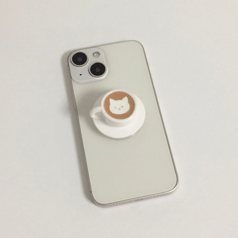 【MADE】 cafe snuhug tok(cat latte)