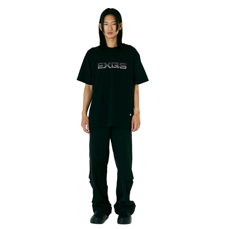 YEO（ワイイーオー）の「ブラック コンプTシャツ（トップス）」