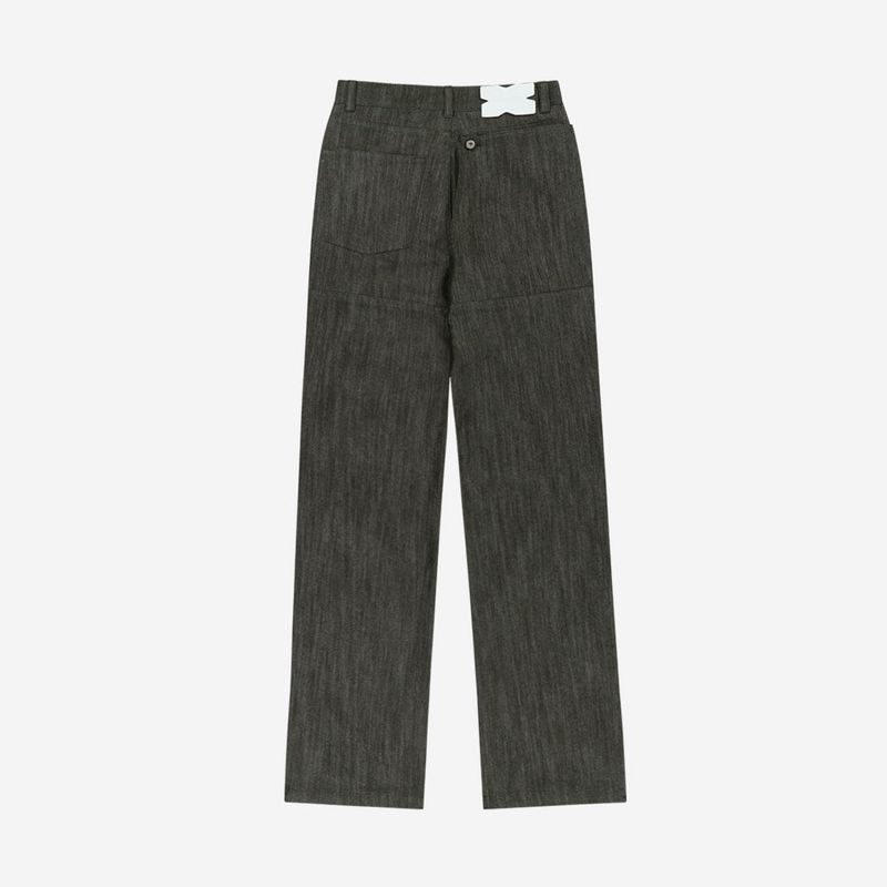 Metal Denim Pants / Khaki