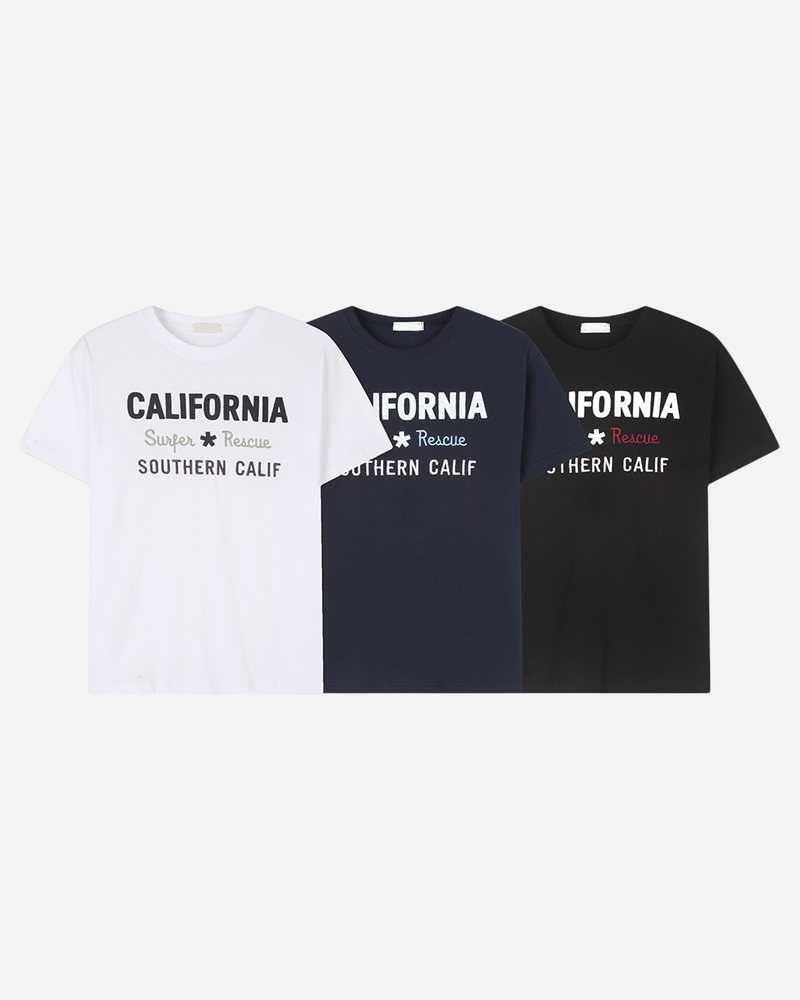 Cali Embroidery Short Sleeve Tee