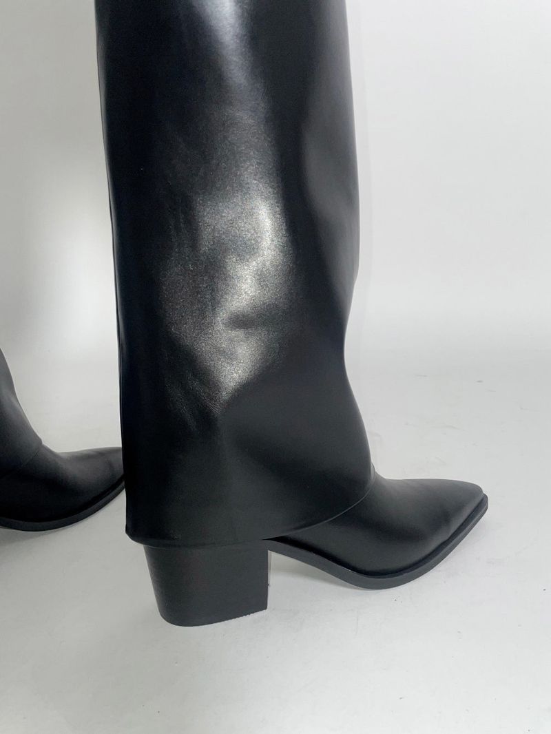 Leg warmer long boots (Black)