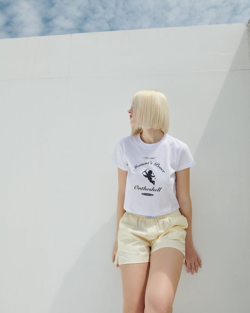 Ontheshell Cotton Pants - Lemon