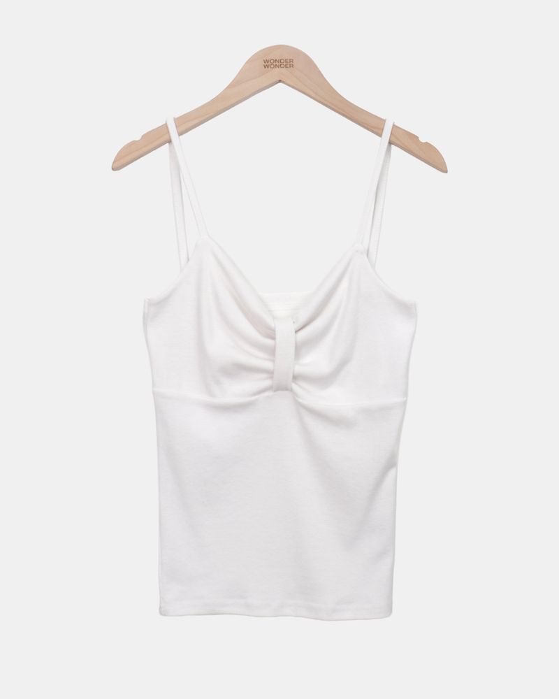 Uer Ribbon Sleeveless Top