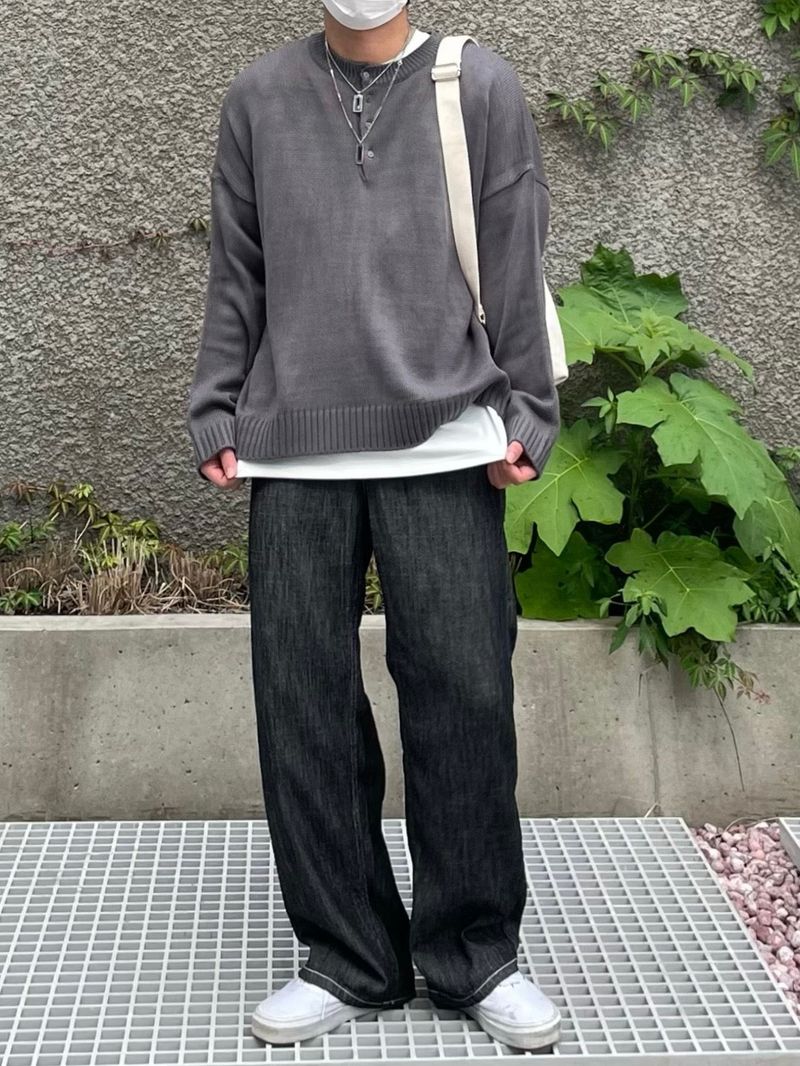 WOLF LINEN DENIM PANTS(XS~L)