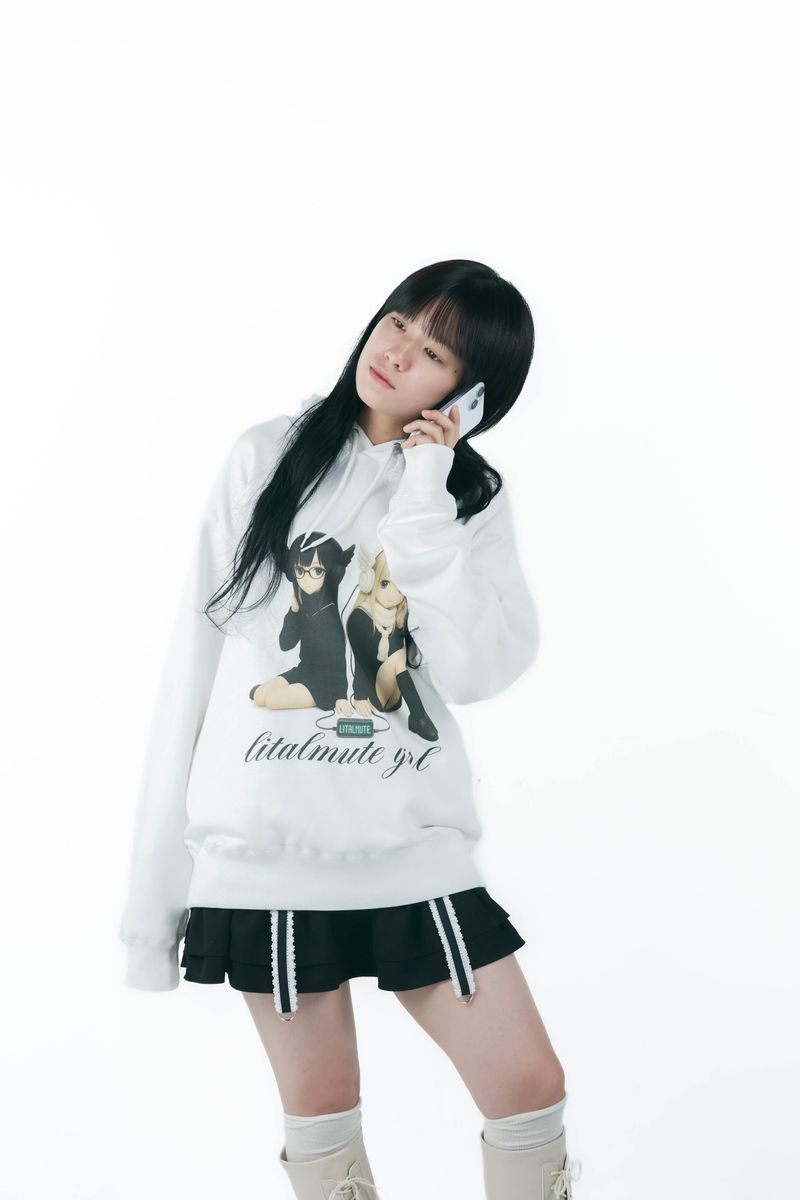gater tiered skirt(black)