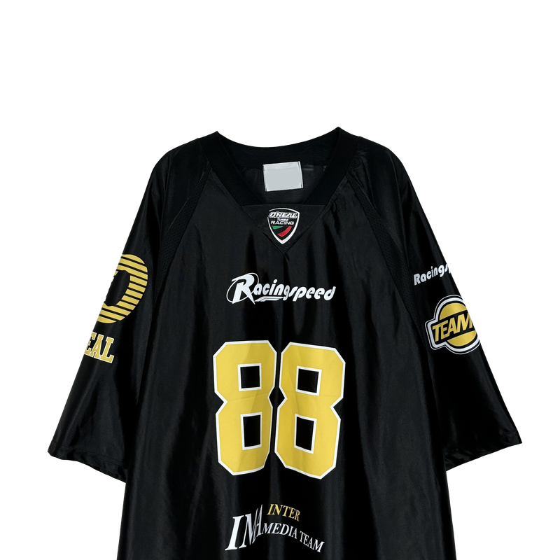 88 metal v-neck t