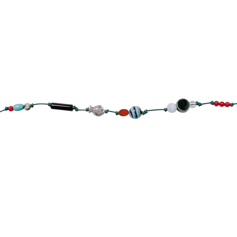 Heaving seas gemstone bracelet