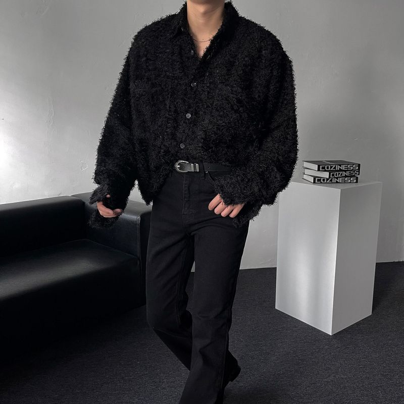 CR Adele Mohair Cropped Shirt (2 colors)