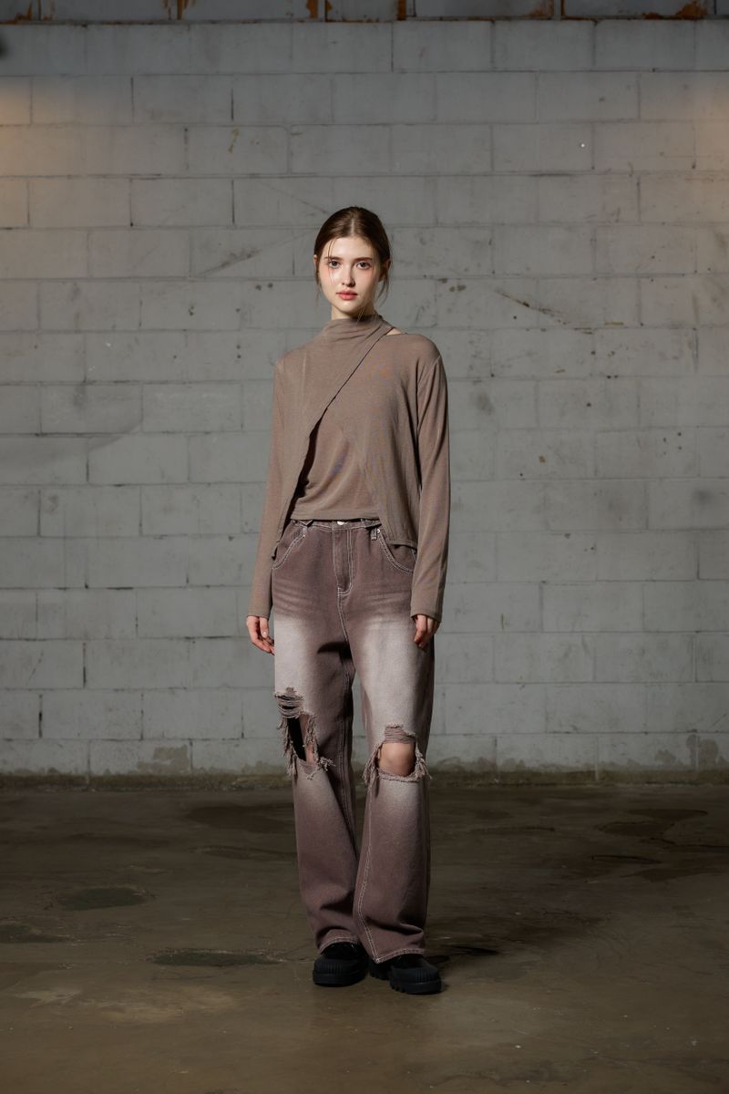 ARE WOOL LONG SLEEVE SET / MOCHA