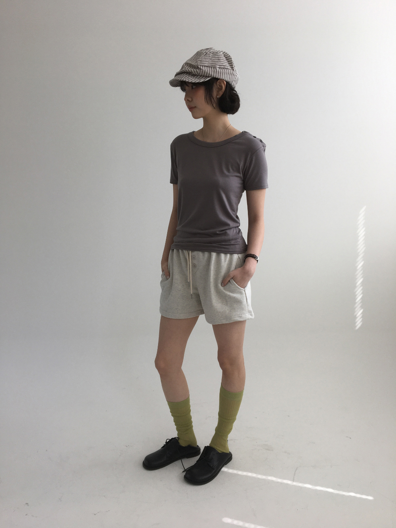 Byron Cove button shorts (5color)
