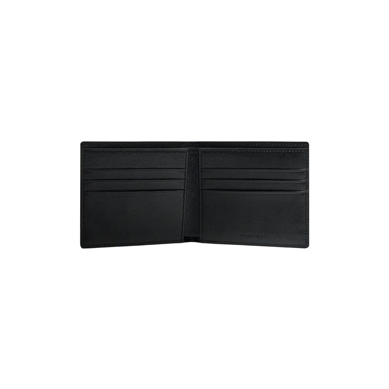 Crack Bi-fold 6CC 1/2 Wallet_Black