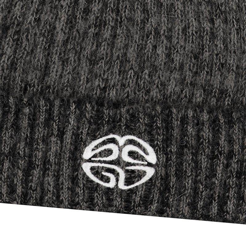 ECLIPSE LOGO BRUSHED BEANIE
