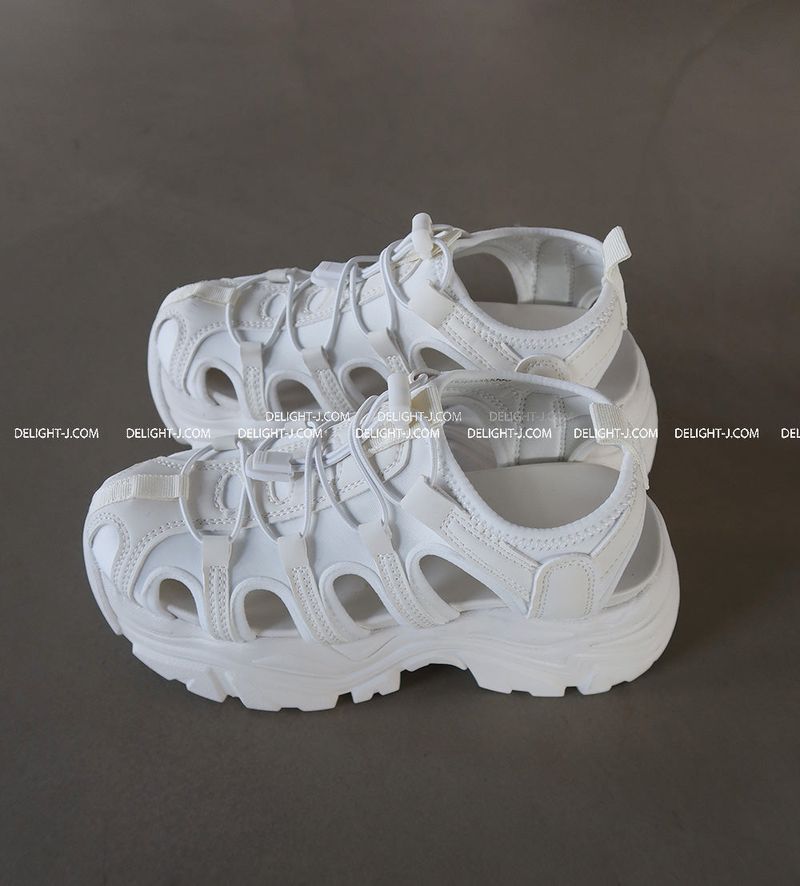 full-heeled sandal sneakers