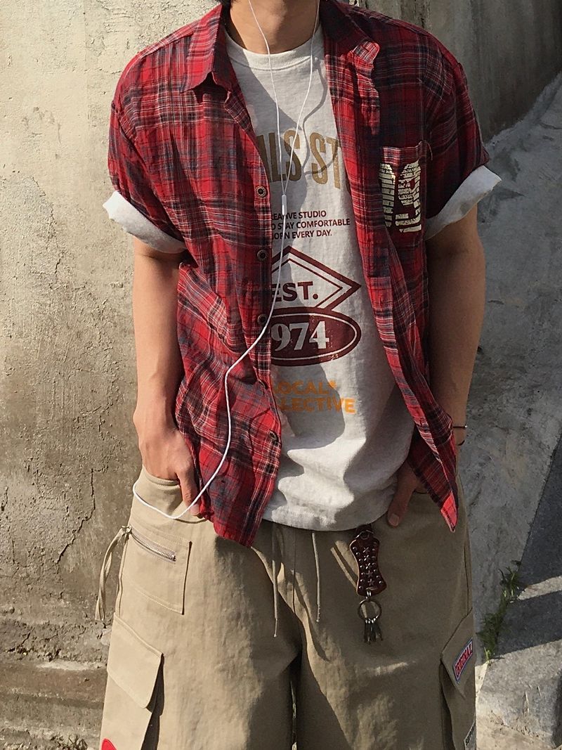 SSROOM(エスエスルーム)の「Vintage 09 Checkered Short-Sleeved Shirt 2C(Tops)」