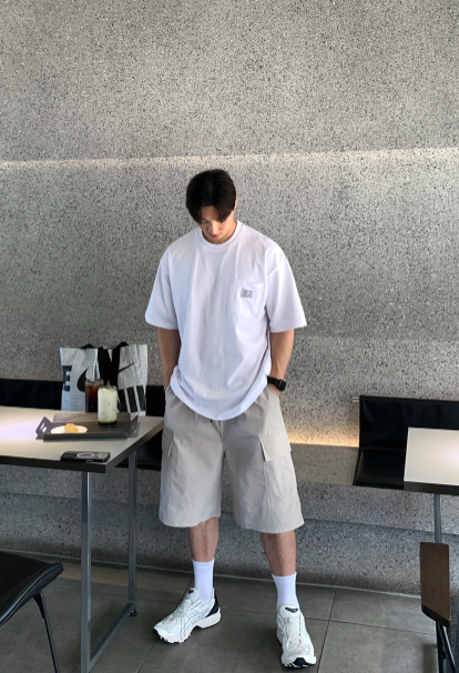 Kuiper Half Bermuda Nylon Cargo Shorts