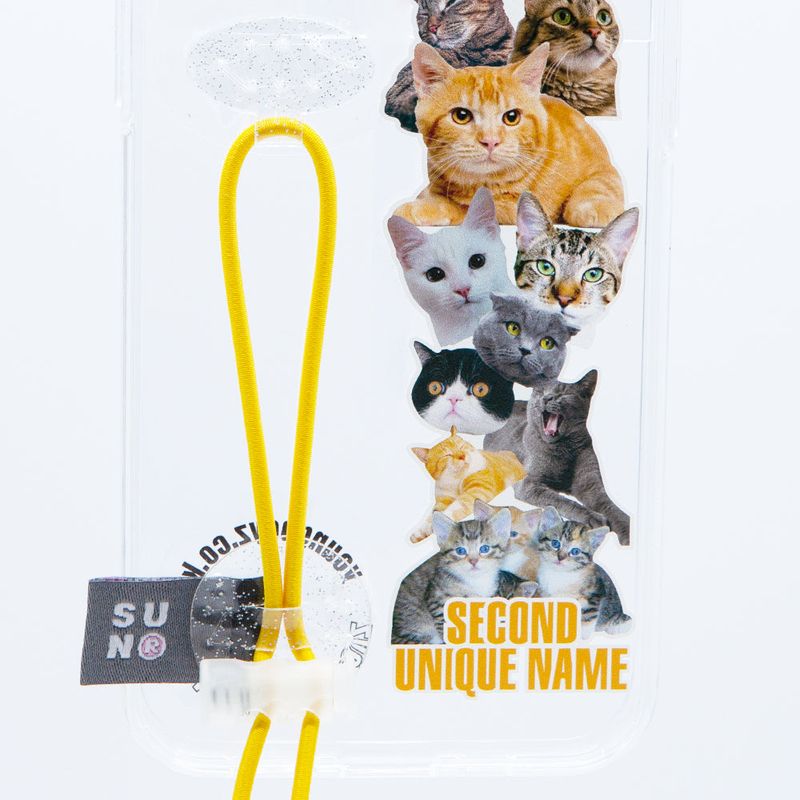 SUN CASE CAT STRING YELLOW